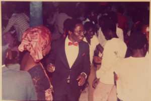 Prof. Naomi Nari with husband James - Rugu